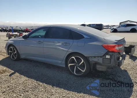 2021 Honda Accord Sport из США, поврежденный, VIN 1HGCV2F37MA014460